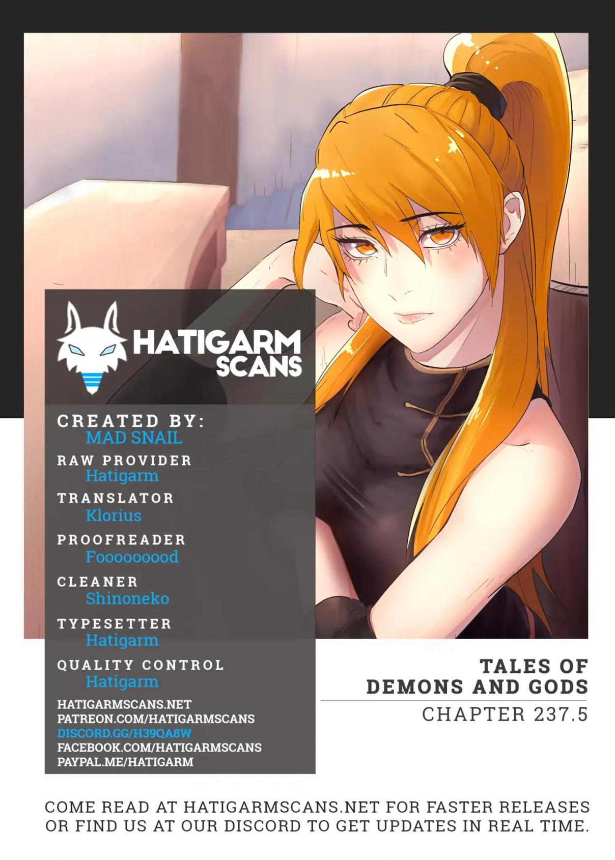 Tales of Demons and Gods Chap 237.5