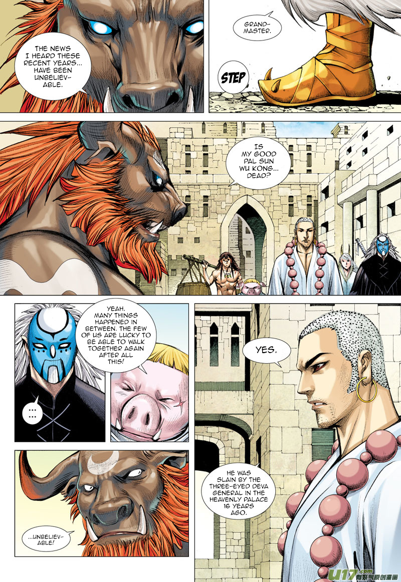 Journey to the West Ch. 50 The Wild Bull's Castle
