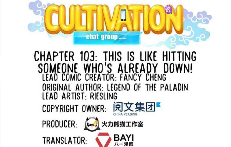 Cultivation Chat Group Ch.103