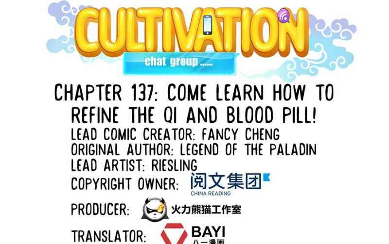 Cultivation Chat Group Ch.137