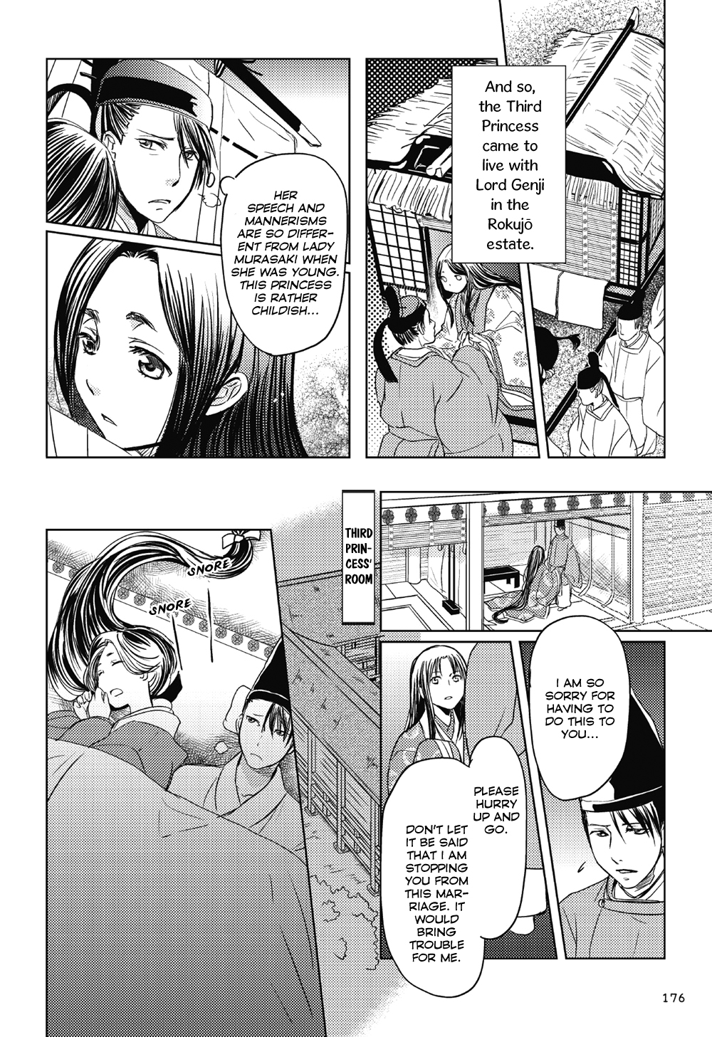 Manga de Yomu Genji Monogatari Vol. 1 Ch. 6 Missed Thoughts
