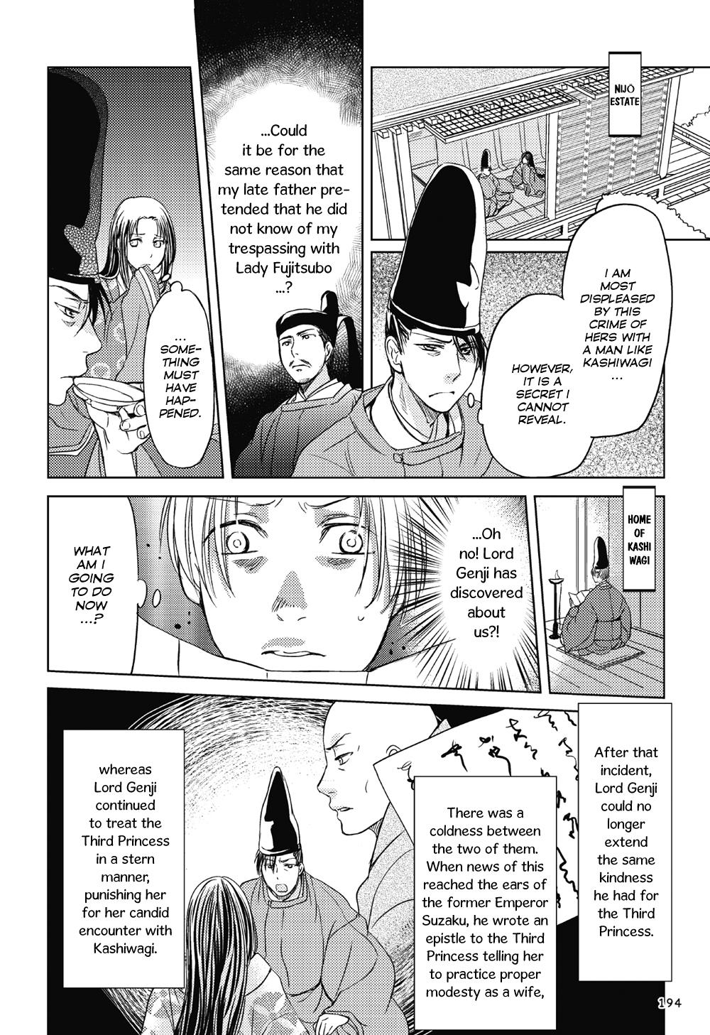 Manga de Yomu Genji Monogatari Vol. 1 Ch. 6 Missed Thoughts