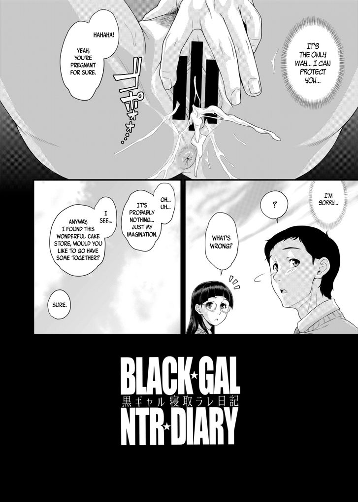 BLACK GAL NTR DIARY - Kurogal Netorare Nikki 1