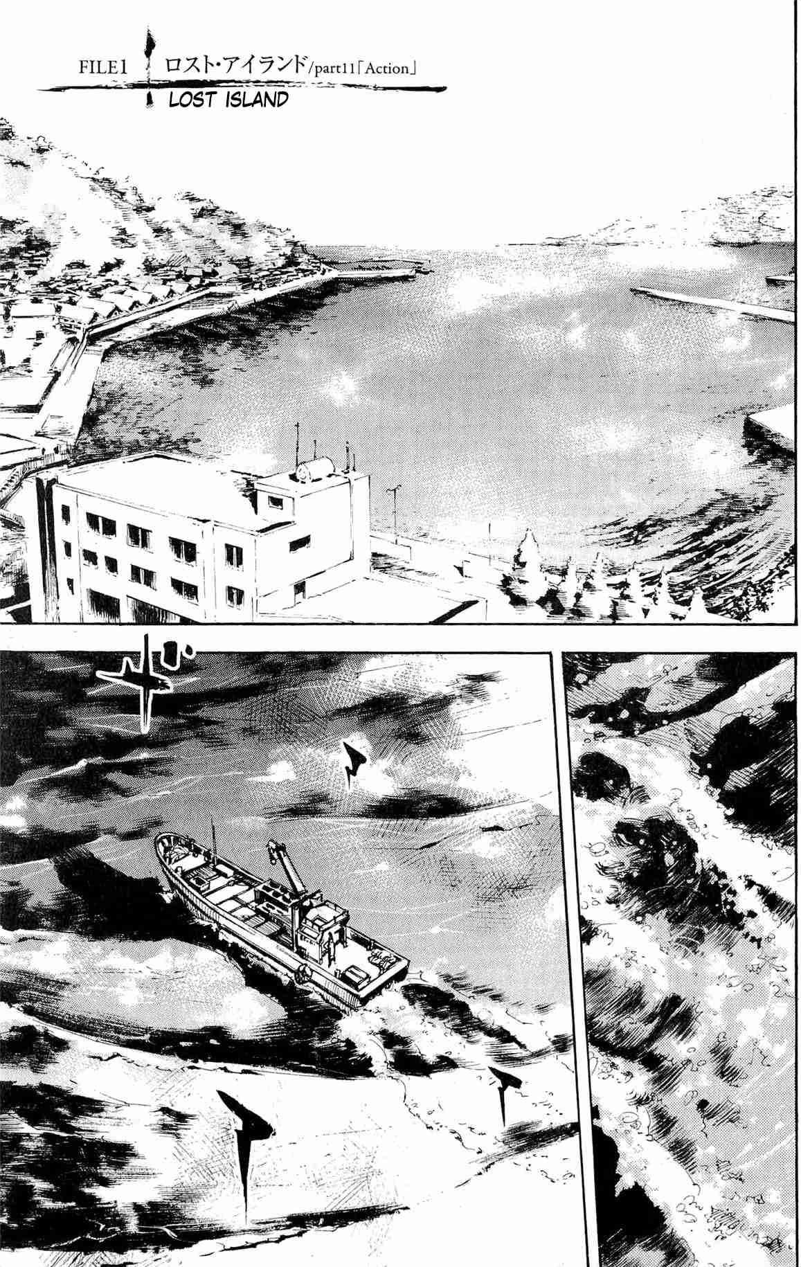 Jiraishin Diablo Vol. 2 Ch. 11 The Lost Island / Part 11 "Action"