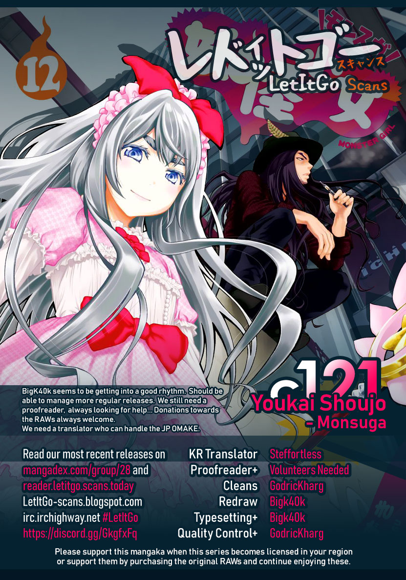 Youkai Shoujo Monsuga Vol. 12 Ch. 121 Patrol your stations!