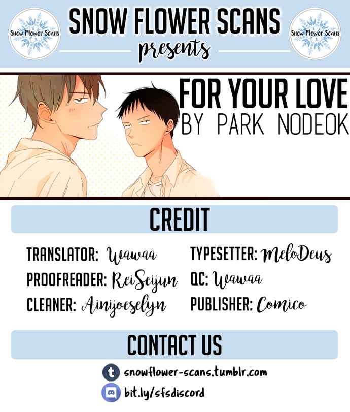 For Your Love Ch. 23