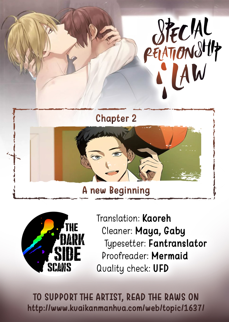 Special Relationship Law Ch. 2 A new Beginning