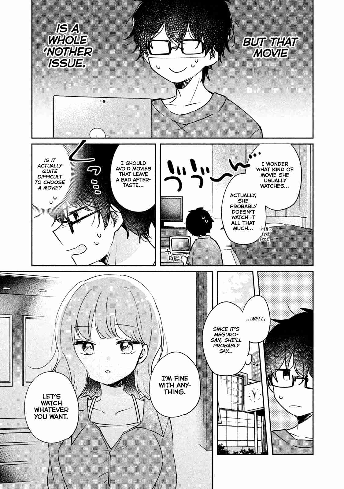 It's Not Meguro san's First Time Vol. 1 Ch. 8 Did You Not Like it?