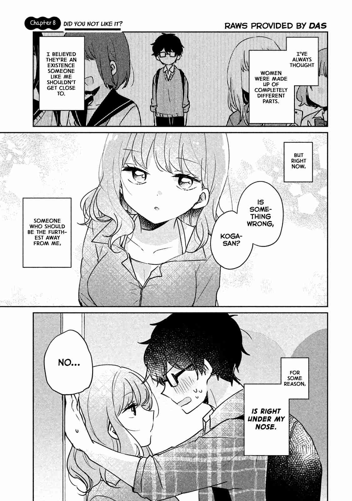It's Not Meguro san's First Time Vol. 1 Ch. 8 Did You Not Like it?