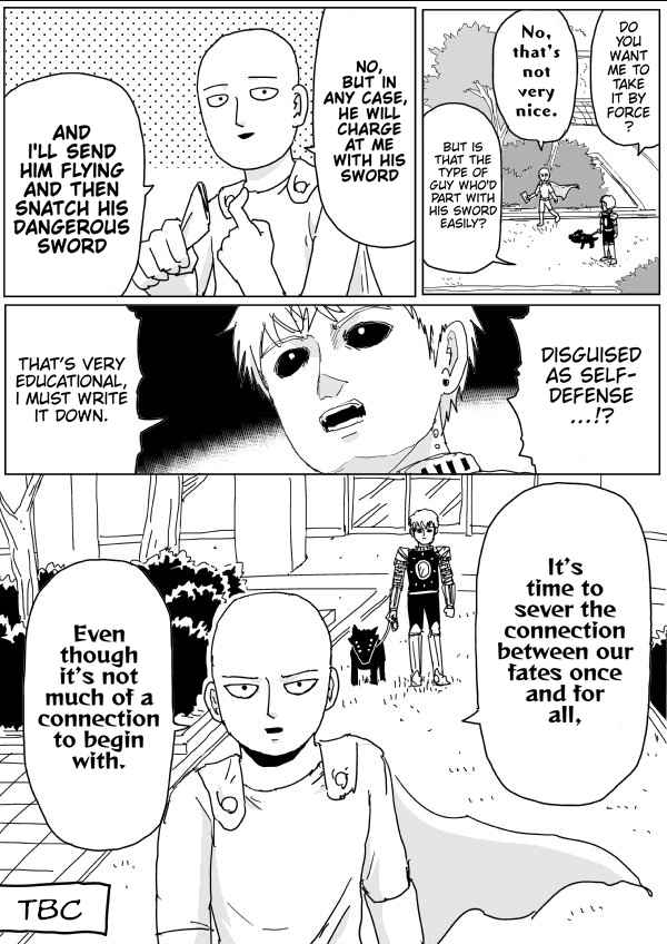 One Punch Man Webcomic Original Ch 115 One Punch Man Webcomic