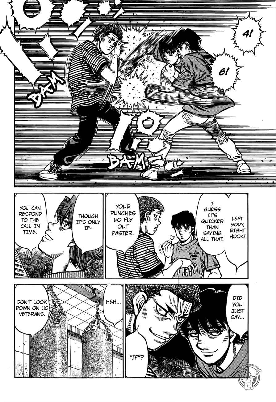 Hajime no Ippo Ch. 1271 I can die!
