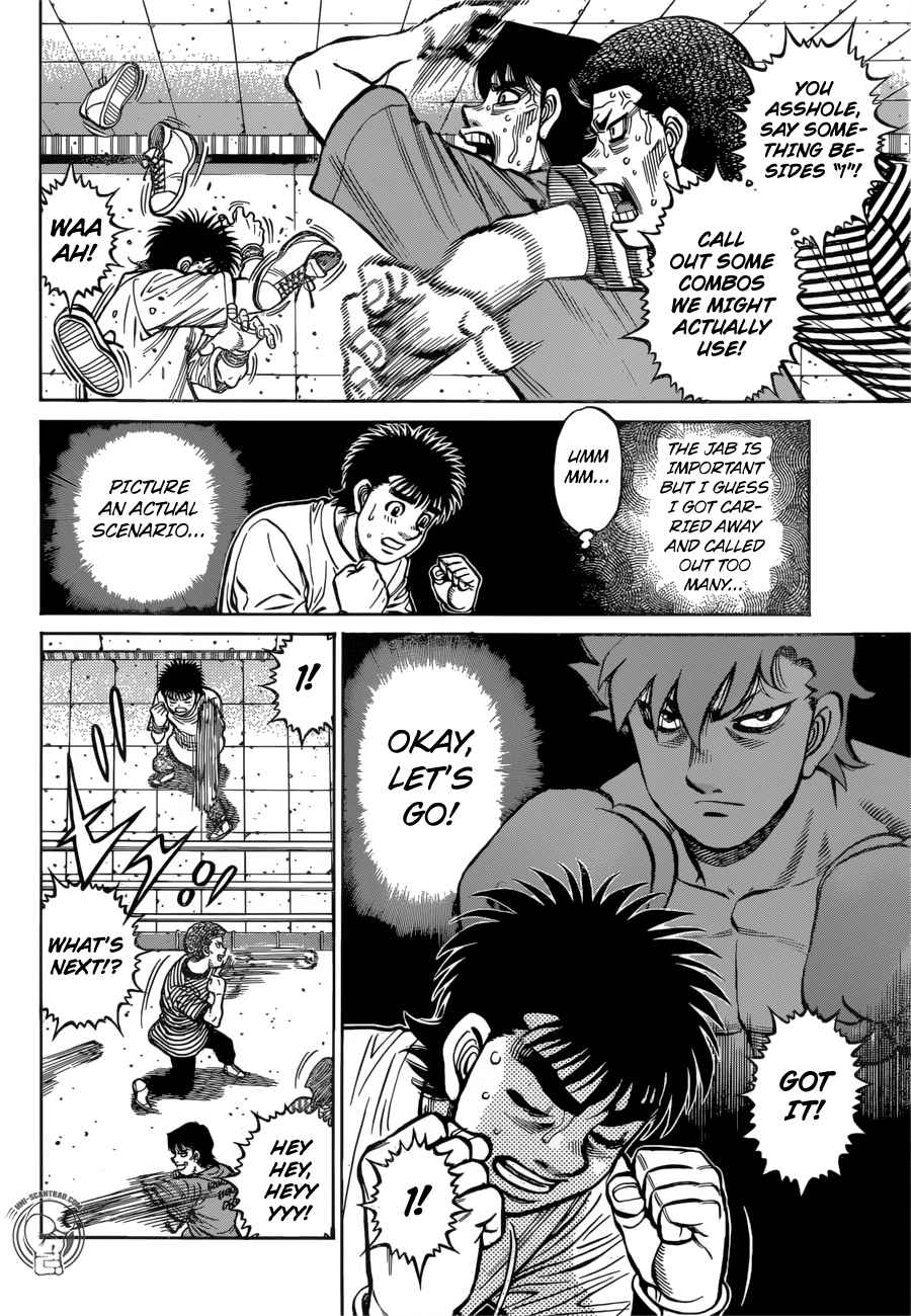 Hajime no Ippo Ch. 1271 I can die!