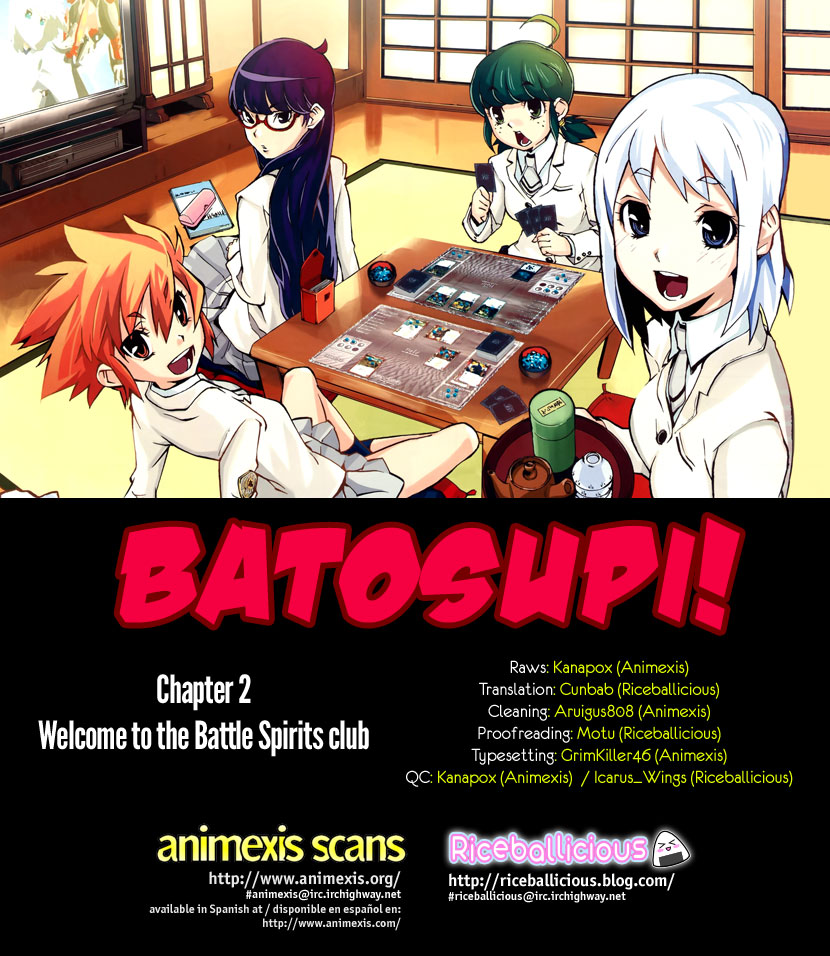 Batosupi! Vol. 1 Ch. 2 Welcome to the Battle Spirits Club
