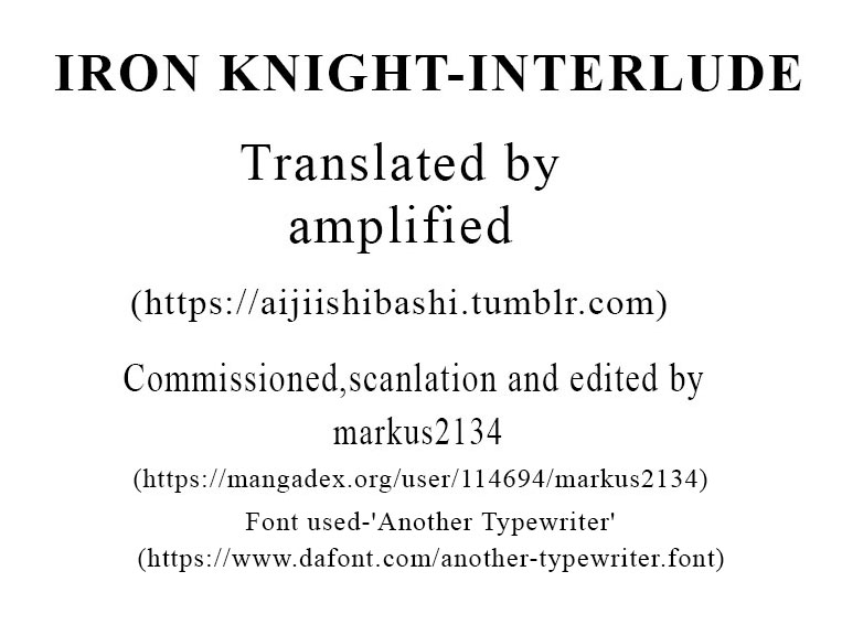 Iron Knight Vol. 2 Ch. 11.5 Interlude