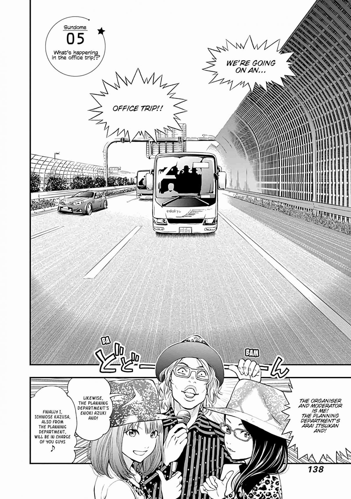 Sundome!! Milky Way Vol. 1 Ch. 5 What's happening in the office trip!?