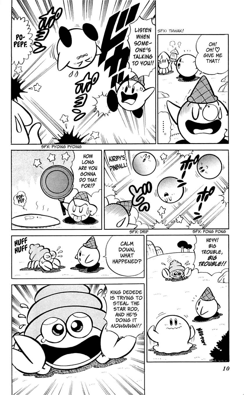 Hoshi no Kirby: Dedede de Pupupu na Monogatari Vol. 1 Ch. 1 King Dedede, Let's Steal the Star Rod!!