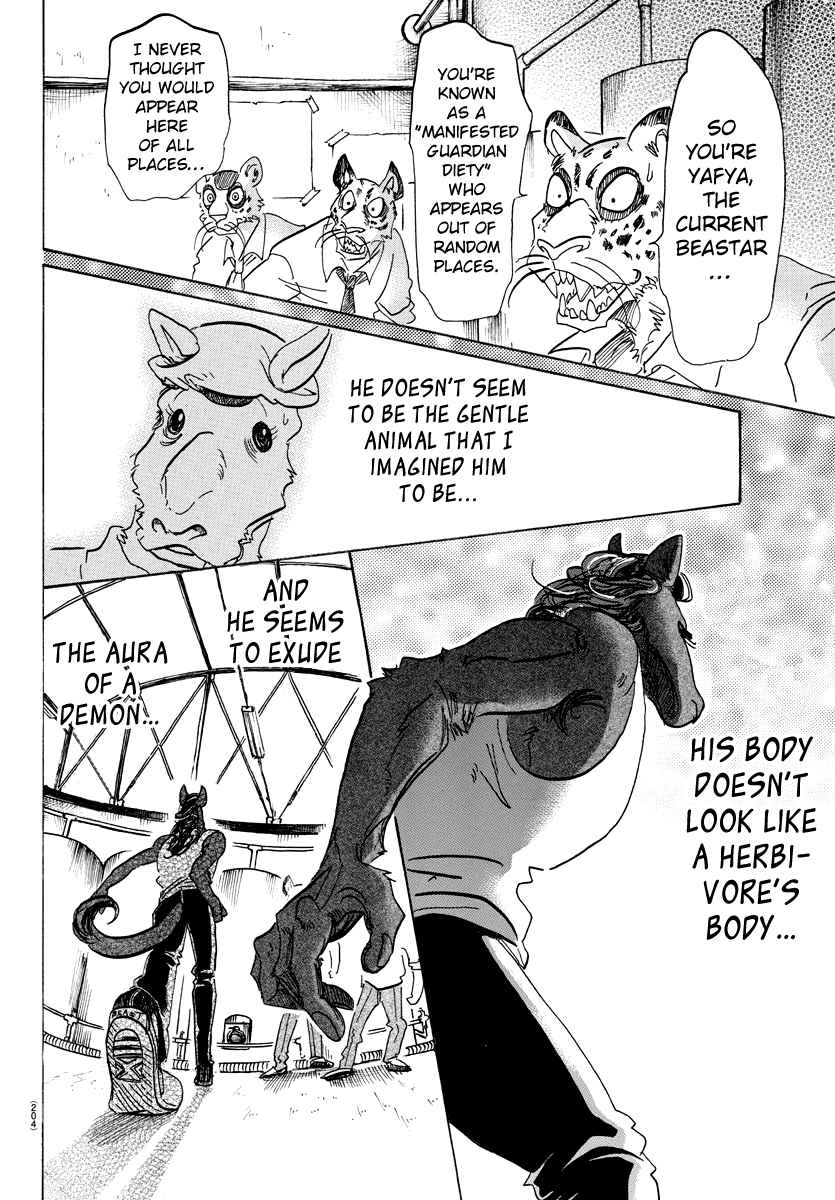 Beastars Ch. 102 Was It Fire That Made His Body Black?