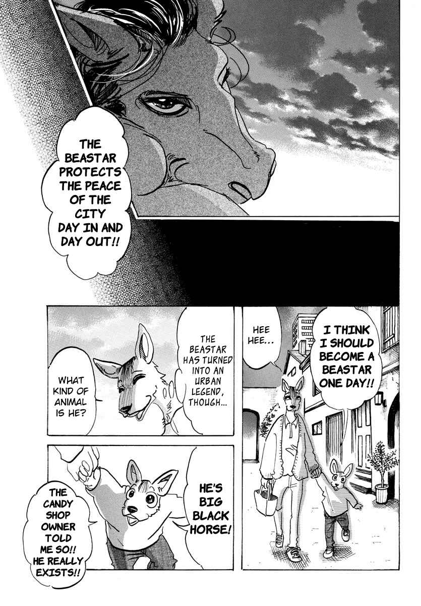 Beastars Ch. 111 His Marble Like Eyes Are Blurred Like Frosted Glass
