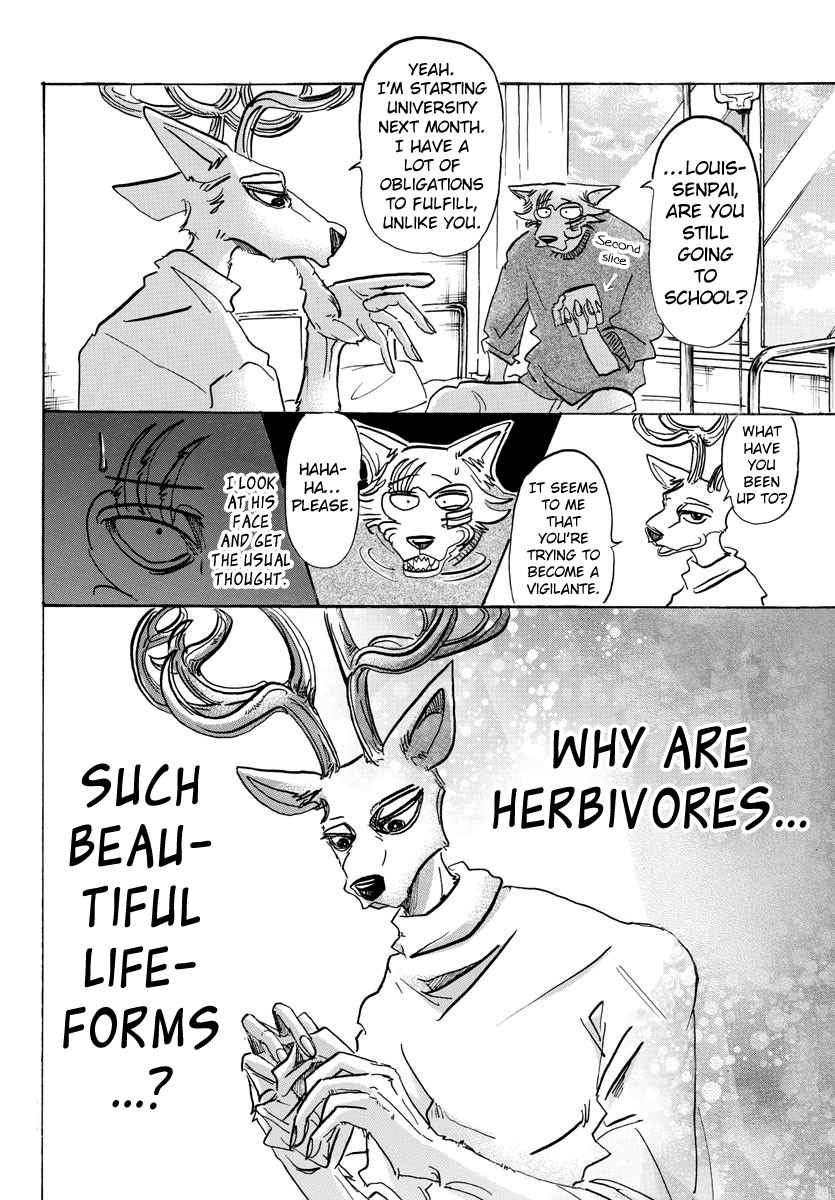 Beastars Ch. 114 Friend, Shall I Bow Before You with My Tongue on the Floor?