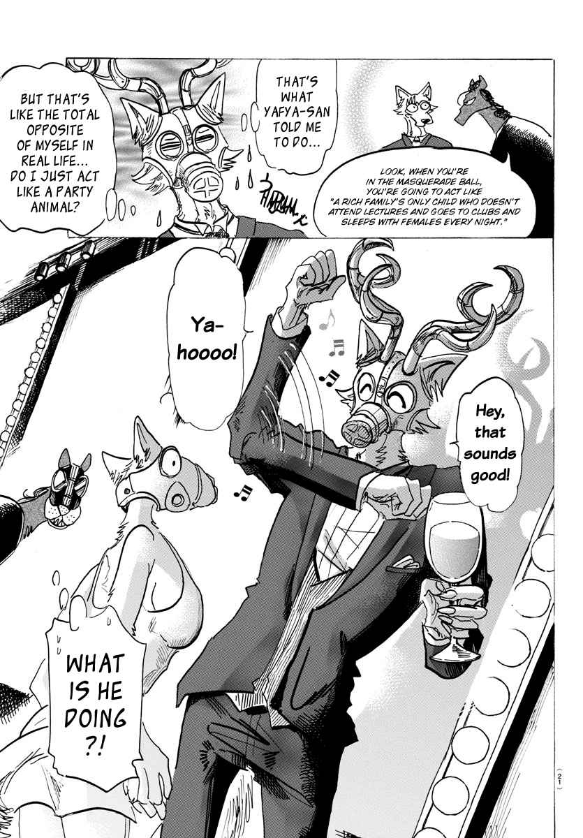 Beastars Ch. 128 A "Danger Mixture" Made to Counteract Against a Gas Outbreak