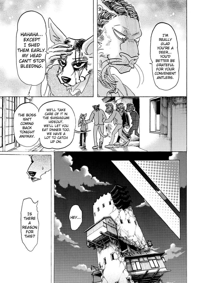 Beastars Ch. 131 A Forcibly worn Flower Crown Made of Silver Vine