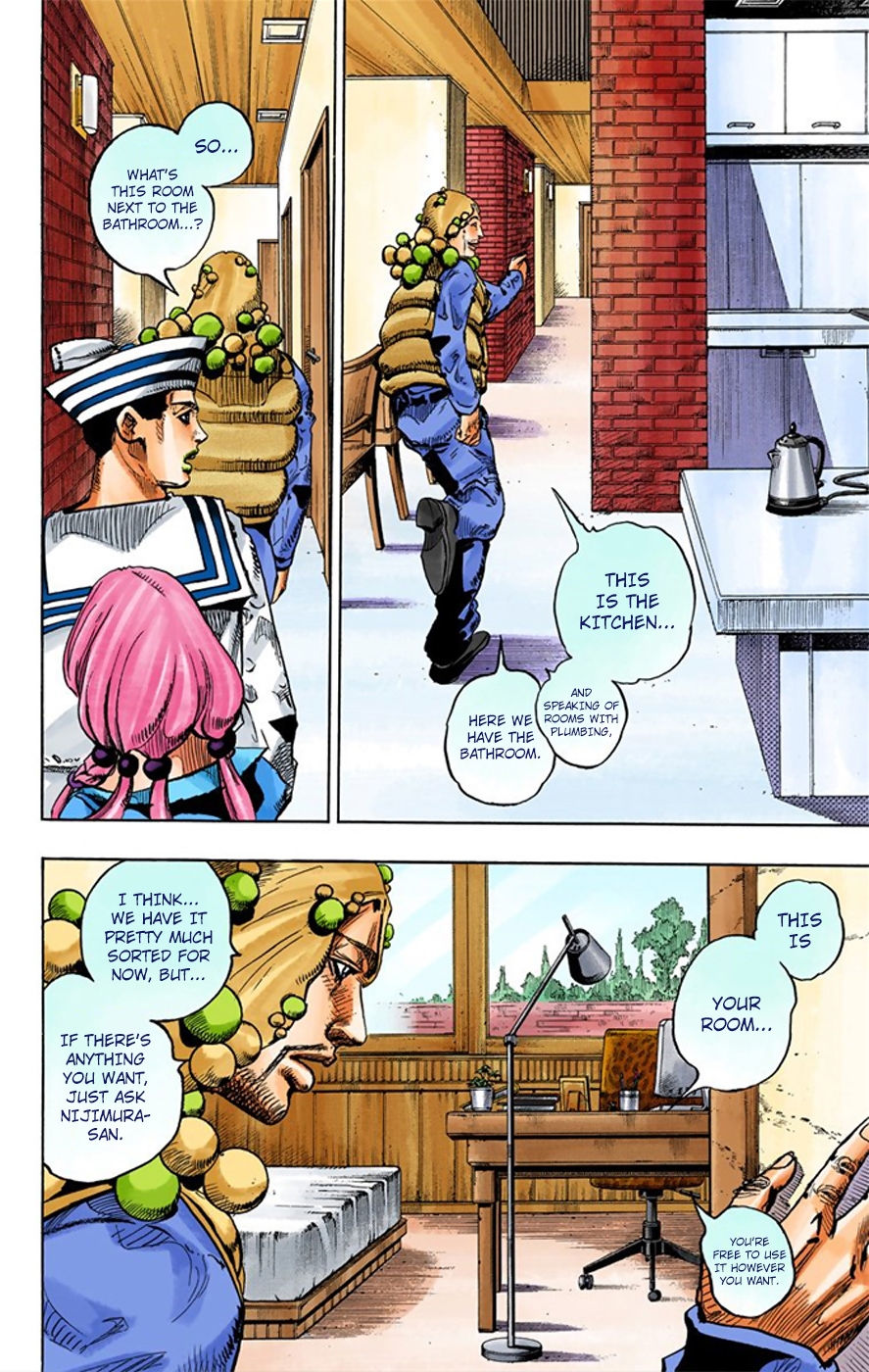 JoJo's Bizarre Adventure Part 8 JoJolion [Official Colored] Vol. 2 Ch. 7 Josuke Goes to the Higashikata House