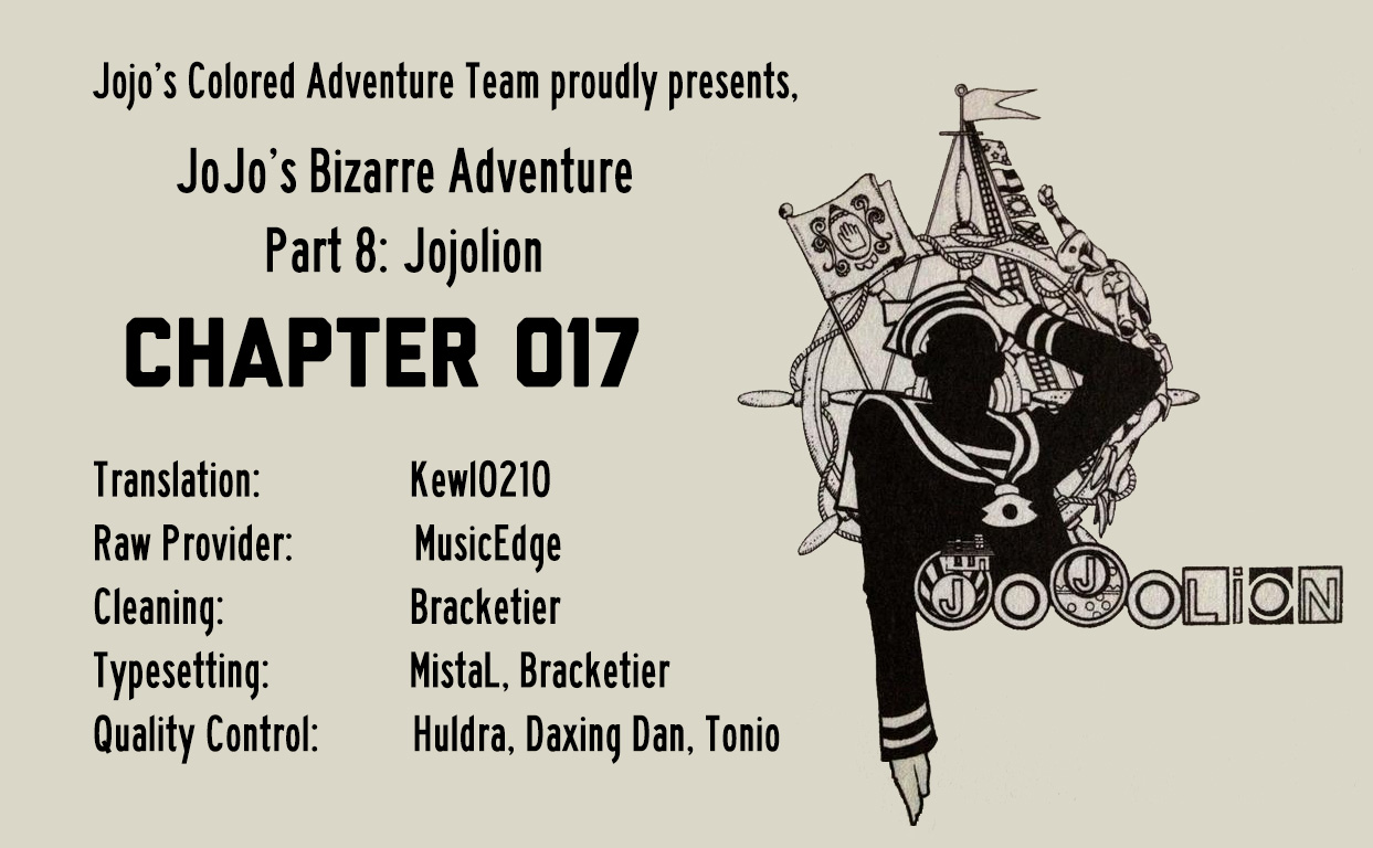 JoJo's Bizarre Adventure Part 8 JoJolion [Official Colored] Vol. 4 Ch. 17 The Lemon and the Tangerine