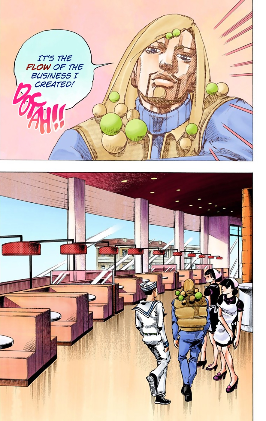 JoJo's Bizarre Adventure Part 8 JoJolion [Official Colored] Vol. 8 Ch. 33 Josuke! Go to the Higashikata Fruit Parlor!