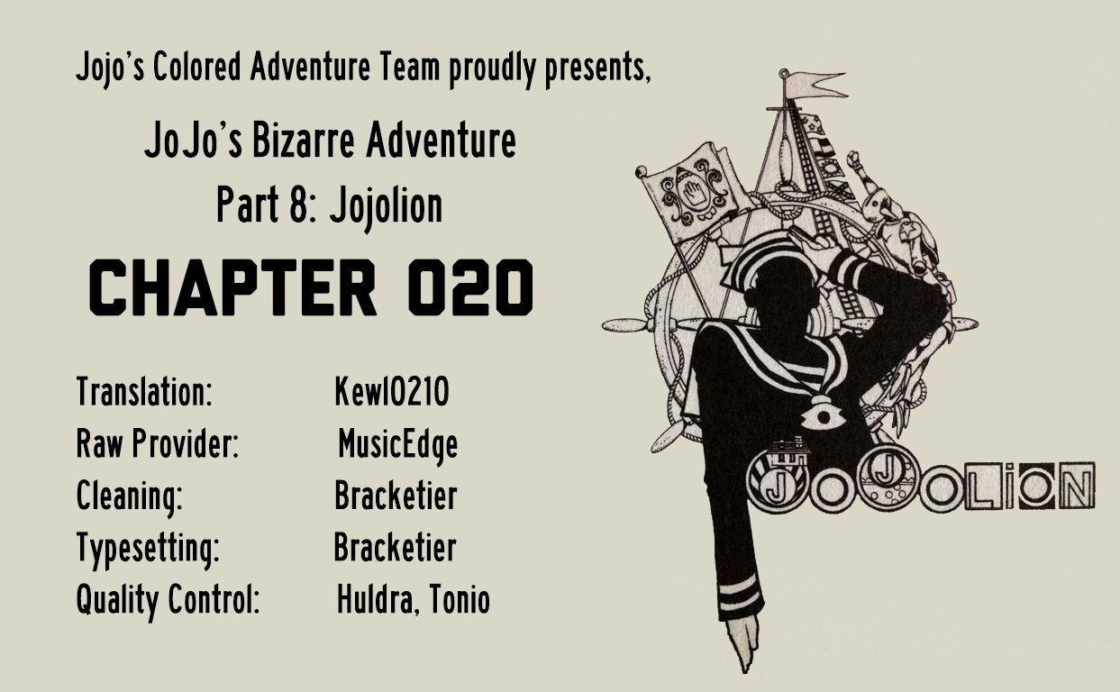 JoJo's Bizarre Adventure Part 8 JoJolion [Official Colored] Vol. 5 Ch. 20 Shakedown Road Part 3