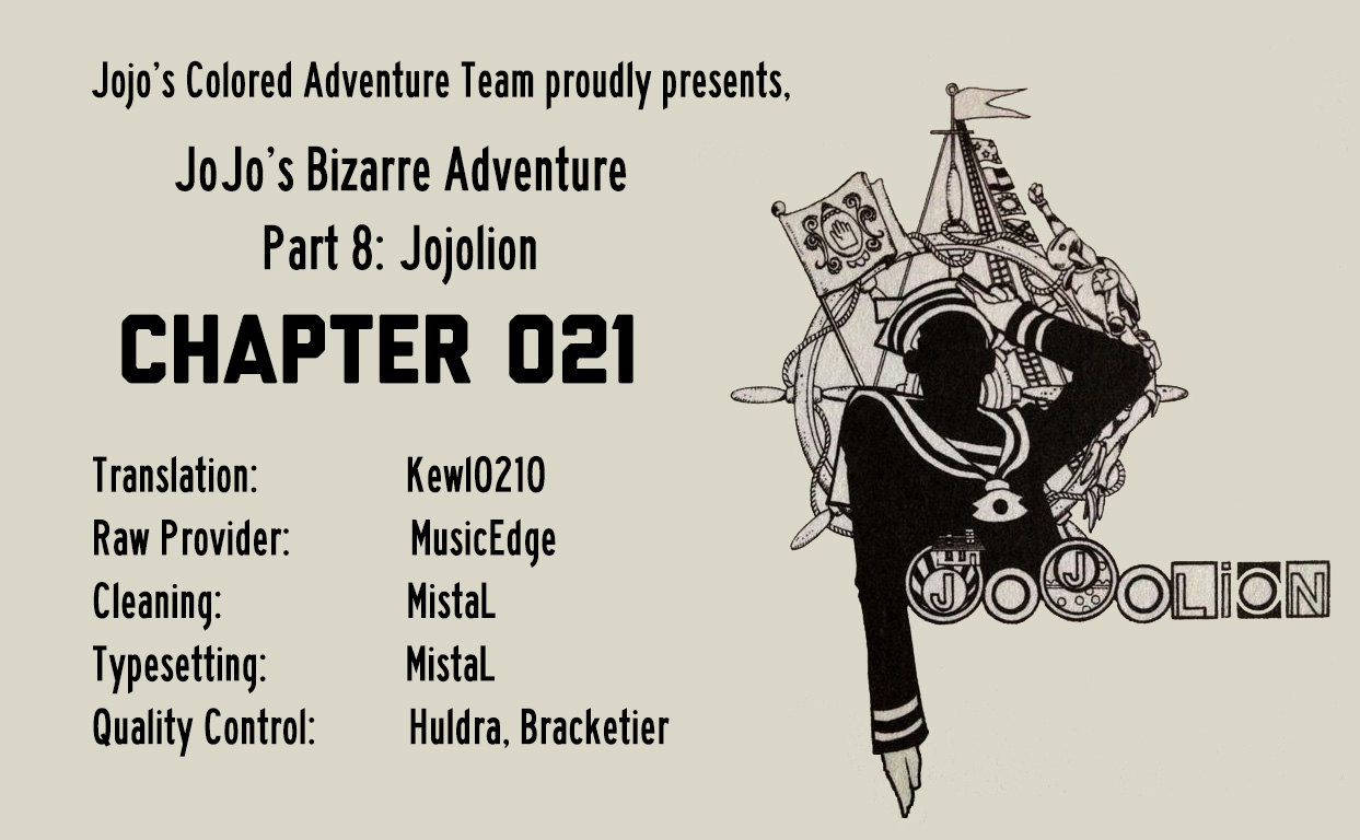 JoJo's Bizarre Adventure Part 8 JoJolion [Official Colored] Vol. 5 Ch. 21 Shakedown Road Part 4