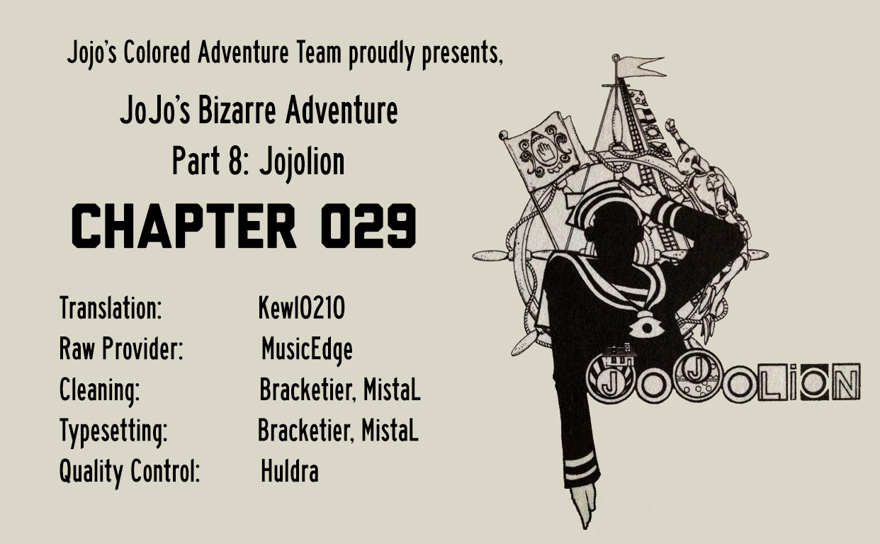JoJo's Bizarre Adventure Part 8 JoJolion [Official Colored] Vol. 7 Ch. 29 Norisuke Higashikata, Tsurugi Higashikata, and Yotsuyu Yayagiyama Part 3
