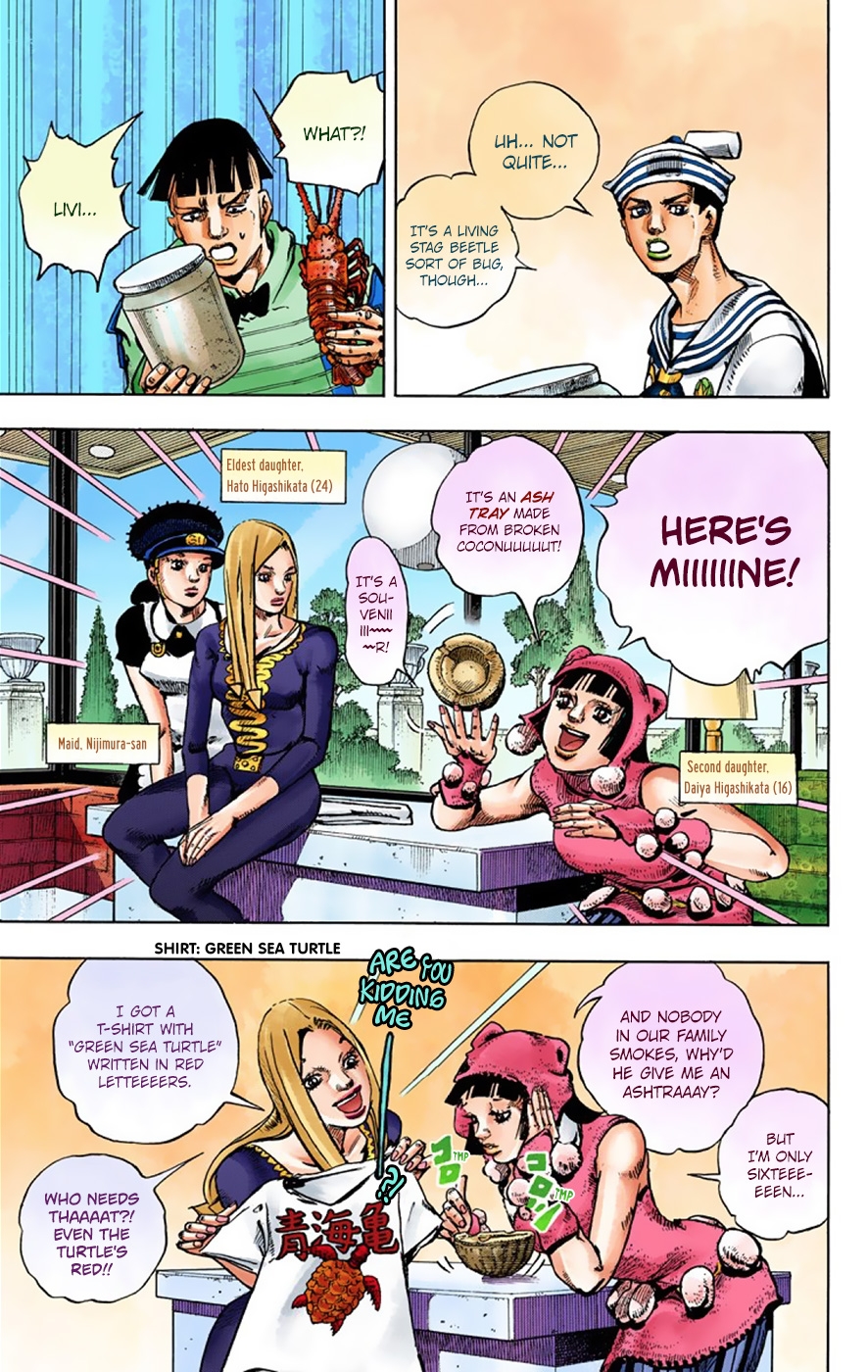 JoJo's Bizarre Adventure Part 8 JoJolion [Official Colored] Vol. 8 Ch. 34 Every Day is a Summer Vacation Part 1