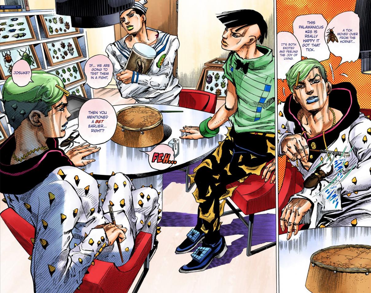 JoJo's Bizarre Adventure Part 8 JoJolion [Official Colored] Vol. 9 Ch. 35 Every Day is a Summer Vacation Part 2