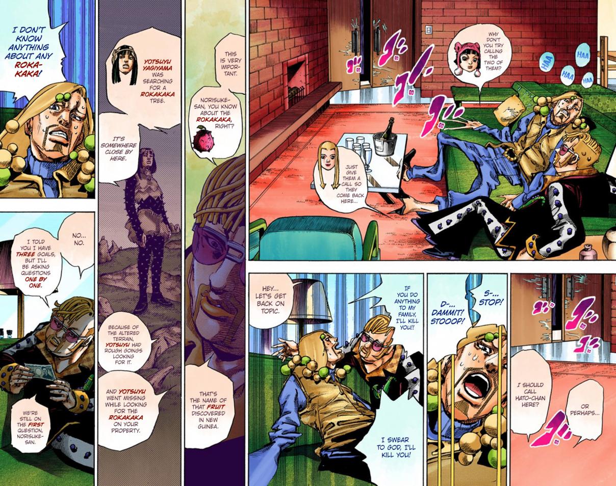 JoJo's Bizarre Adventure Part 8 JoJolion [Official Colored] Vol. 13 Ch. 51 Vitamin C and Killer Queen Part 2
