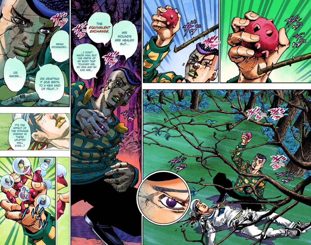 JoJo's Bizarre Adventure Part 8 JoJolion [Official Colored] Vol. 13 Ch. 53 Vitamin C and Killer Queen Part 4
