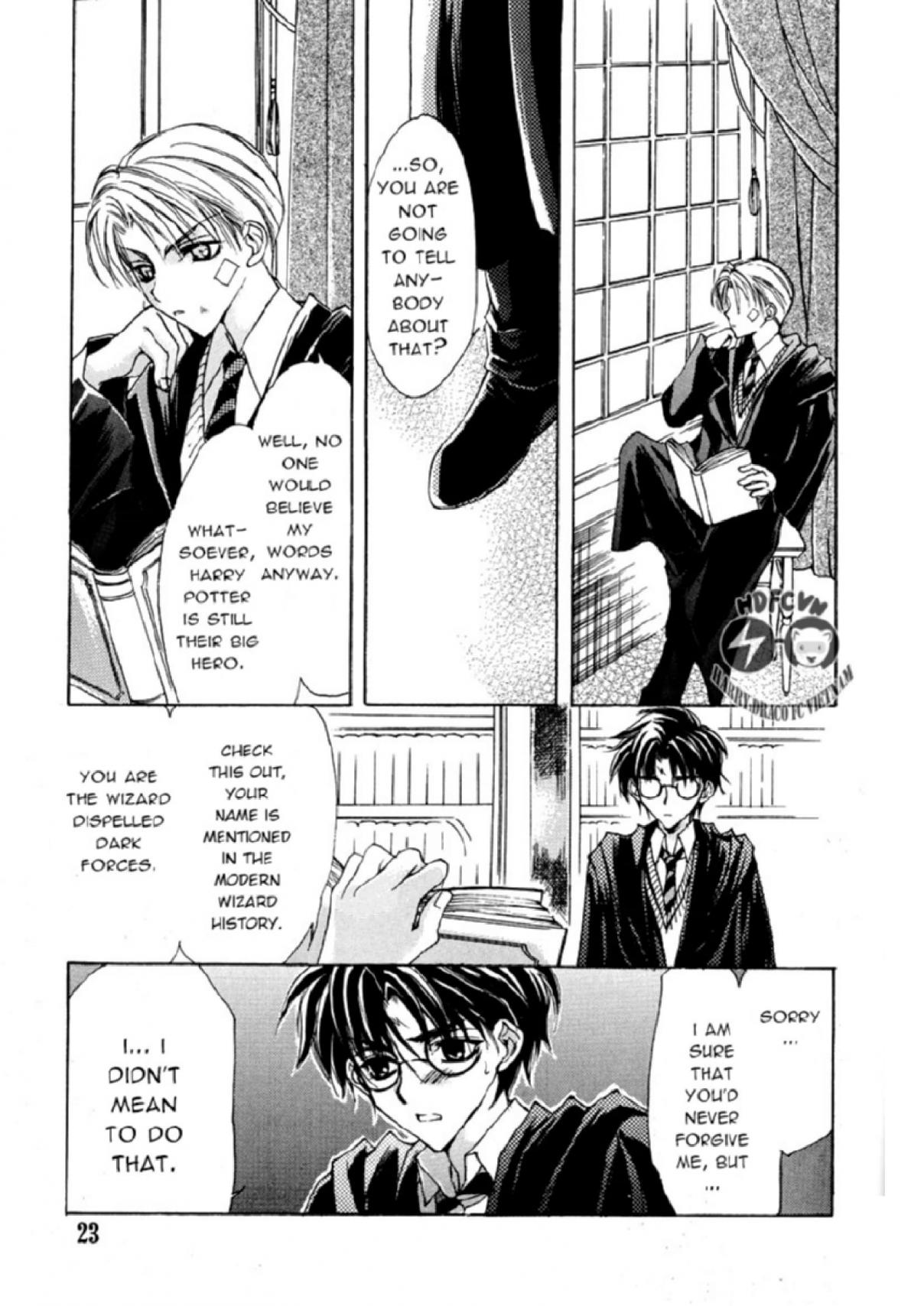 Harry Potter In the bed of the crescent moonlight (Doujinshi) Oneshot