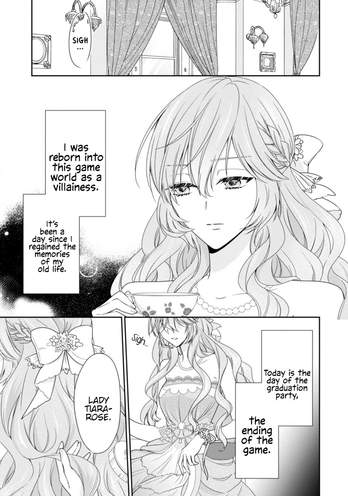 The Villainess Is Adored by the Crown Prince of the Neighboring Kingdom Ch. 2
