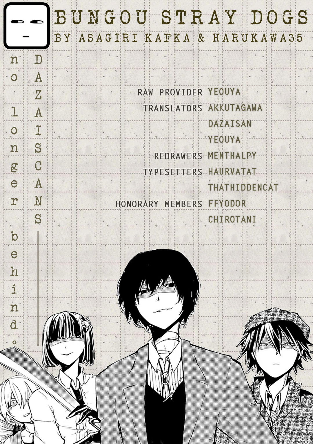 Bungo Stray Dogs Ch. 66 Dreaming of Butterflies [Conclusion]