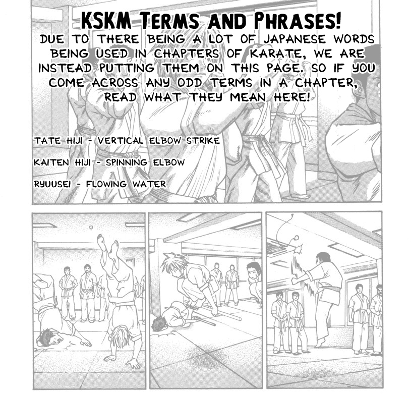 Karate Shoukkoushi Kohinata Minoru Vol. 42 Ch. 425 The Clash of Wills