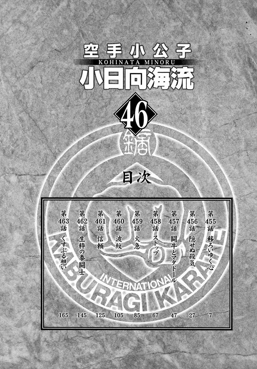 Karate Shoukkoushi Kohinata Minoru Vol. 46 Ch. 455 Change of Heart