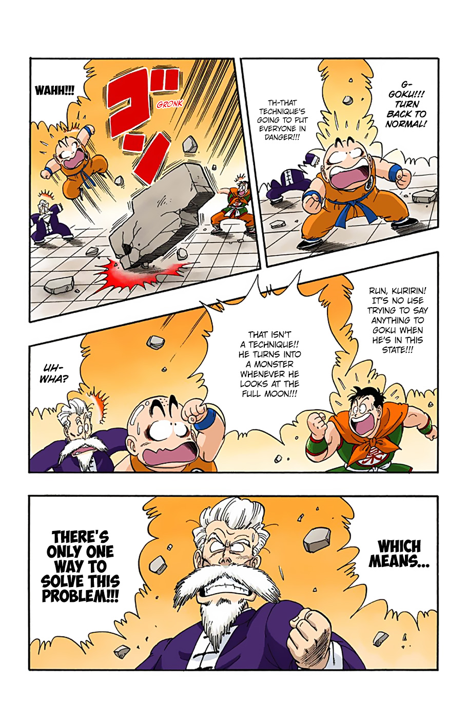 Dragon Ball Full Color Edition Vol. 4 Ch. 51 The Tenkaichi Budōkai in Chaos!!