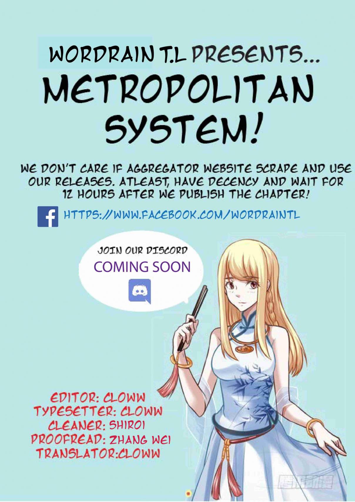 Metropolitan System Vol. 1 Ch. 2 Metropolitan System Chapter 2