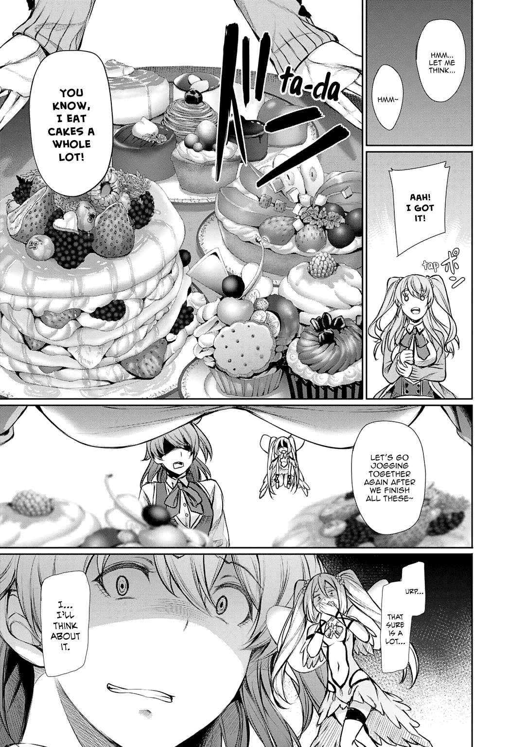 Omega Labyrinth Dengeki Comic Anthology Chapter 3: Records of Aina’s Struggle for Big Breasts　(GENTSUKI)