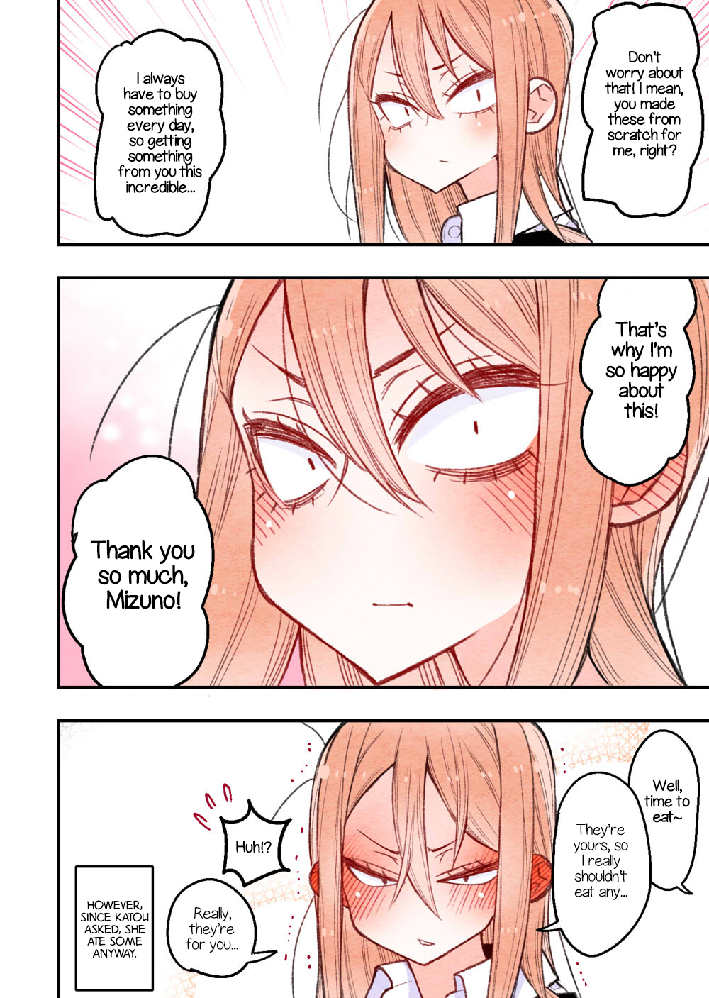 The Feelings of a Girl with Sanpaku Eyes Vol. 1 Ch. 5 Returning the Favor