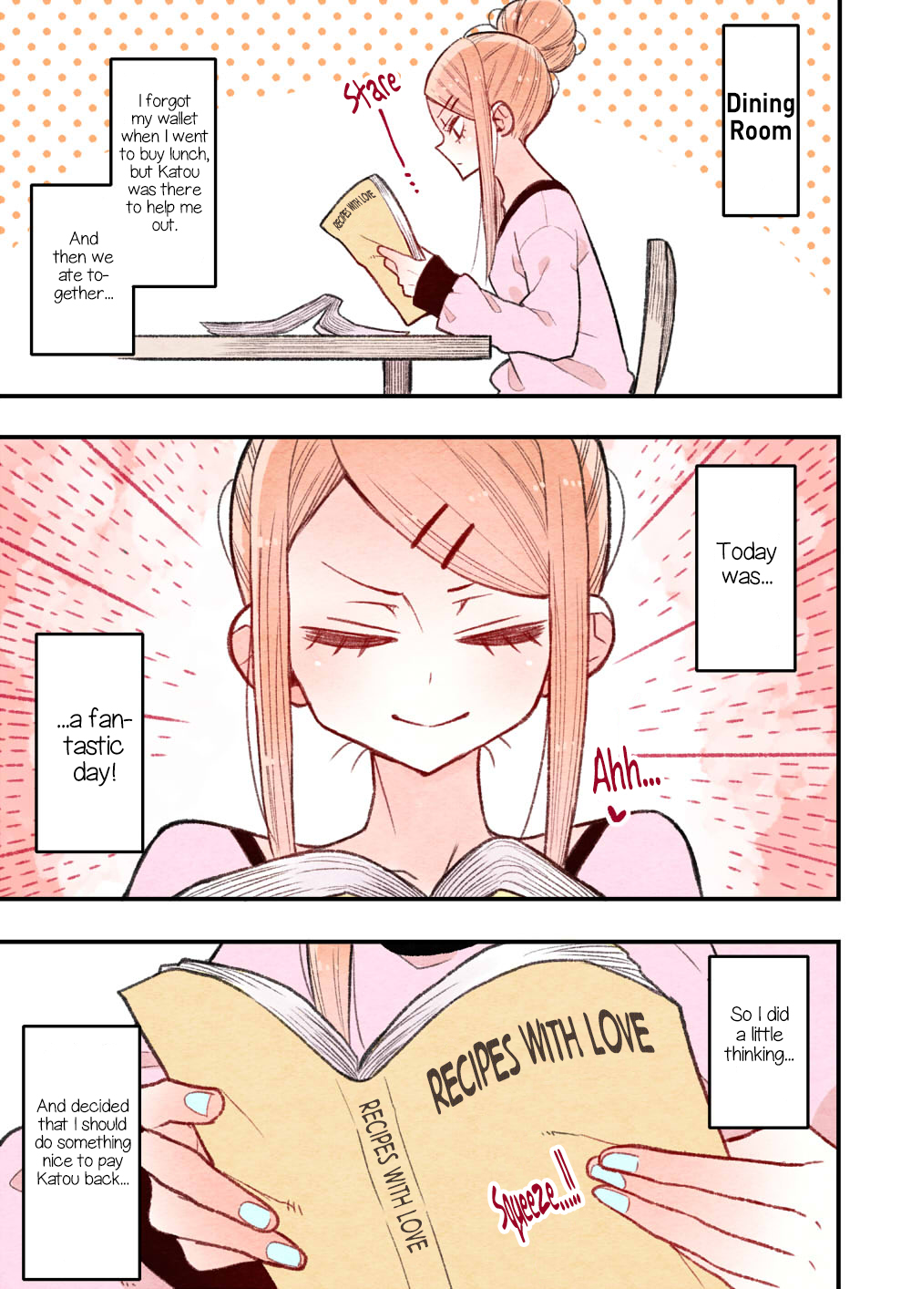 The Feelings of a Girl with Sanpaku Eyes Vol. 1 Ch. 5 Returning the Favor