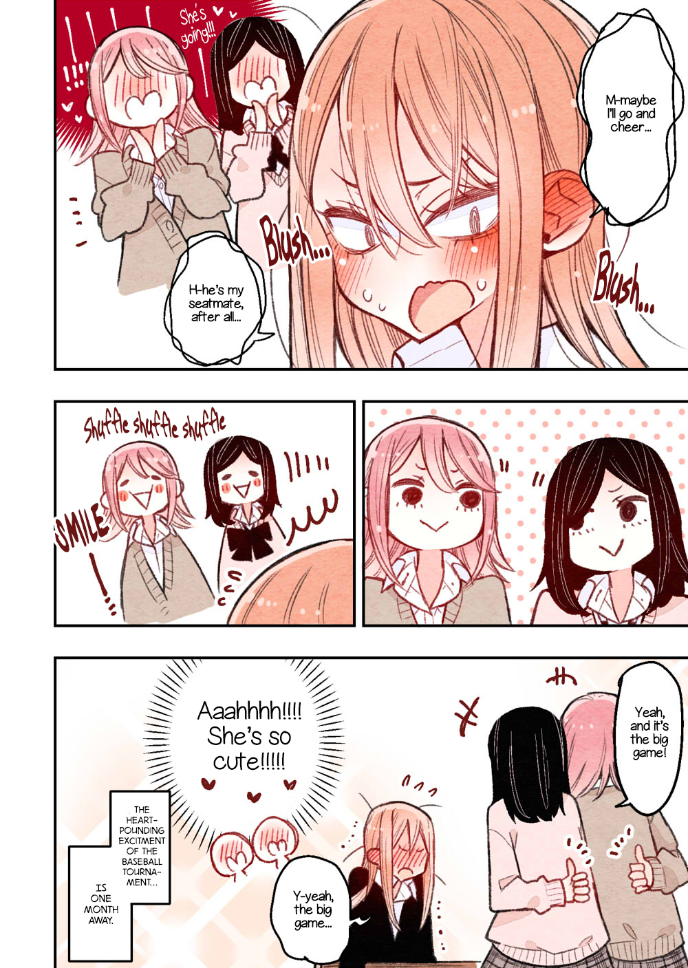 The Feelings of a Girl with Sanpaku Eyes Vol. 1 Ch. 6 The big game