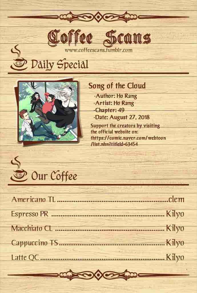 Song of the Cloud Ch. 49 One Day Before