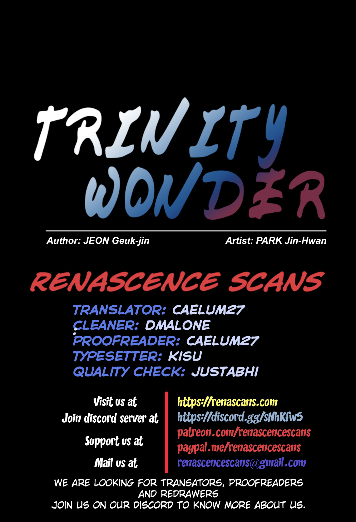 Trinity Wonder Ch. 70