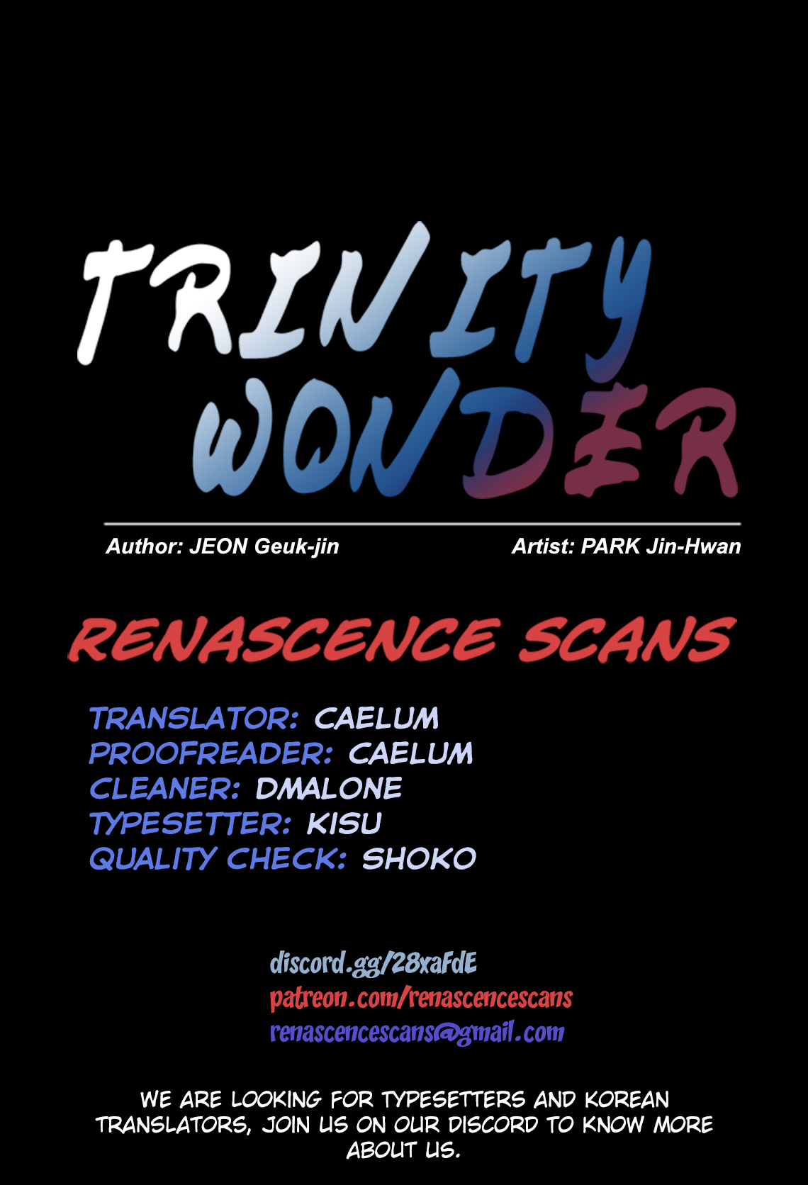 Trinity Wonder Ch. 71