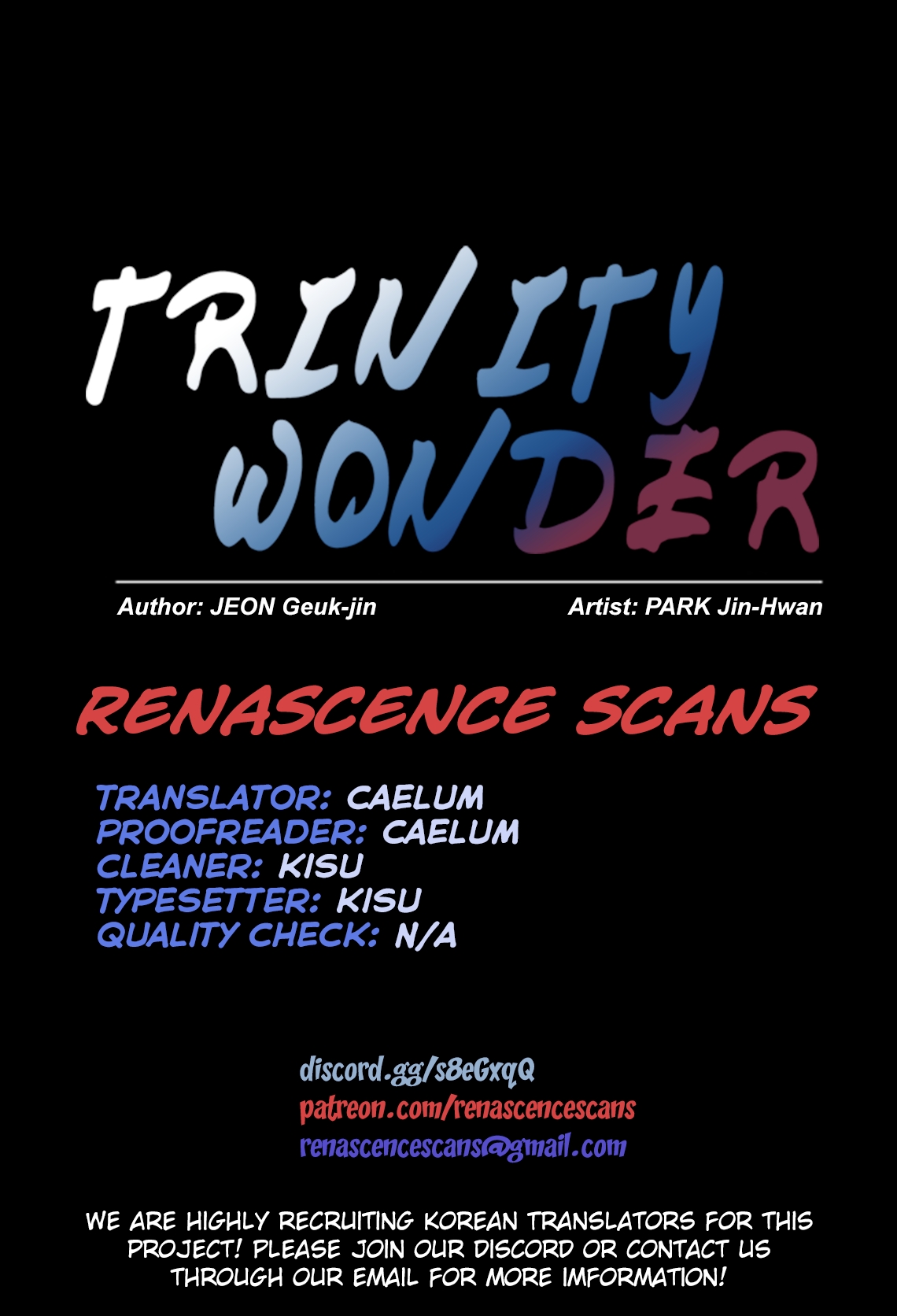Trinity Wonder Ch. 72